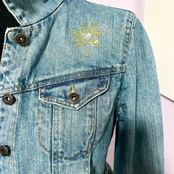 Chadwicks Blue Jean Jacket Classic Denim Style 4P - Picture 2 of 7